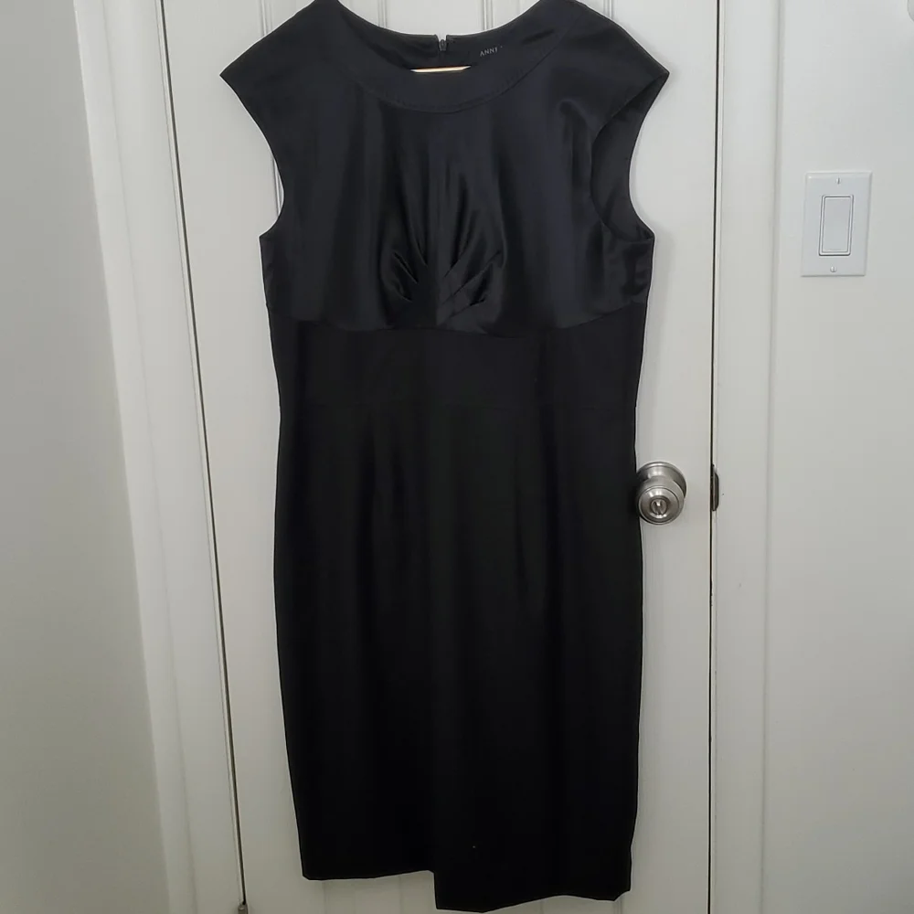 💕Host pick! 3.13 💕 Anne Klein black dress size 14 - Picture 4 of 13